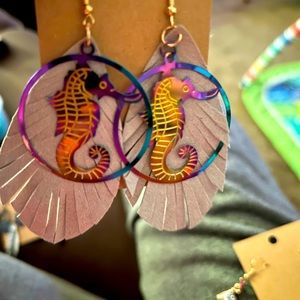 Seahorses earrings